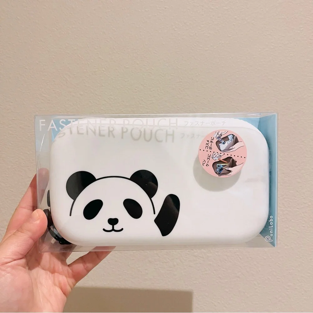 🌹 Silicone Panda Pencil Case